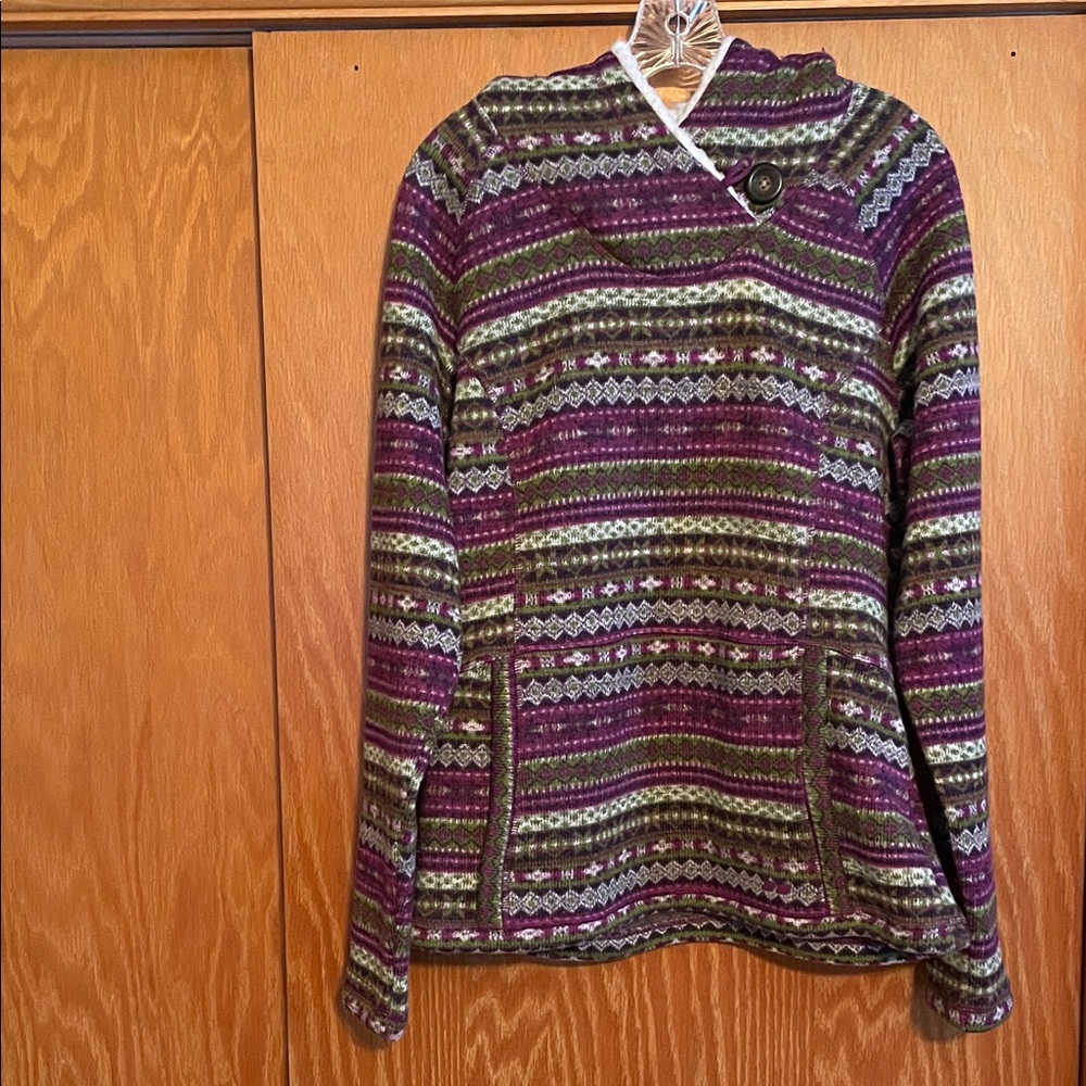 Koppen Multicolor Knit Hoodie